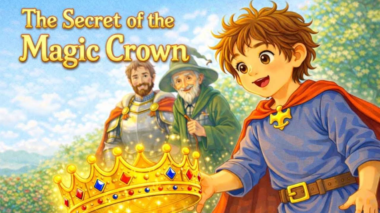 The Secret of the Magic Crown ✨ | A Heartwarming Tale for Children