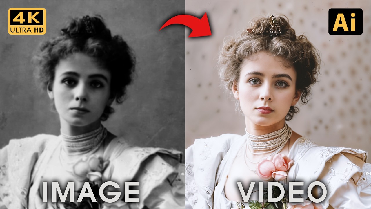 10 American Beauty Icons of the Past brought to Life Vol.2 | Mary Pickford, Gloria Swanson etc.