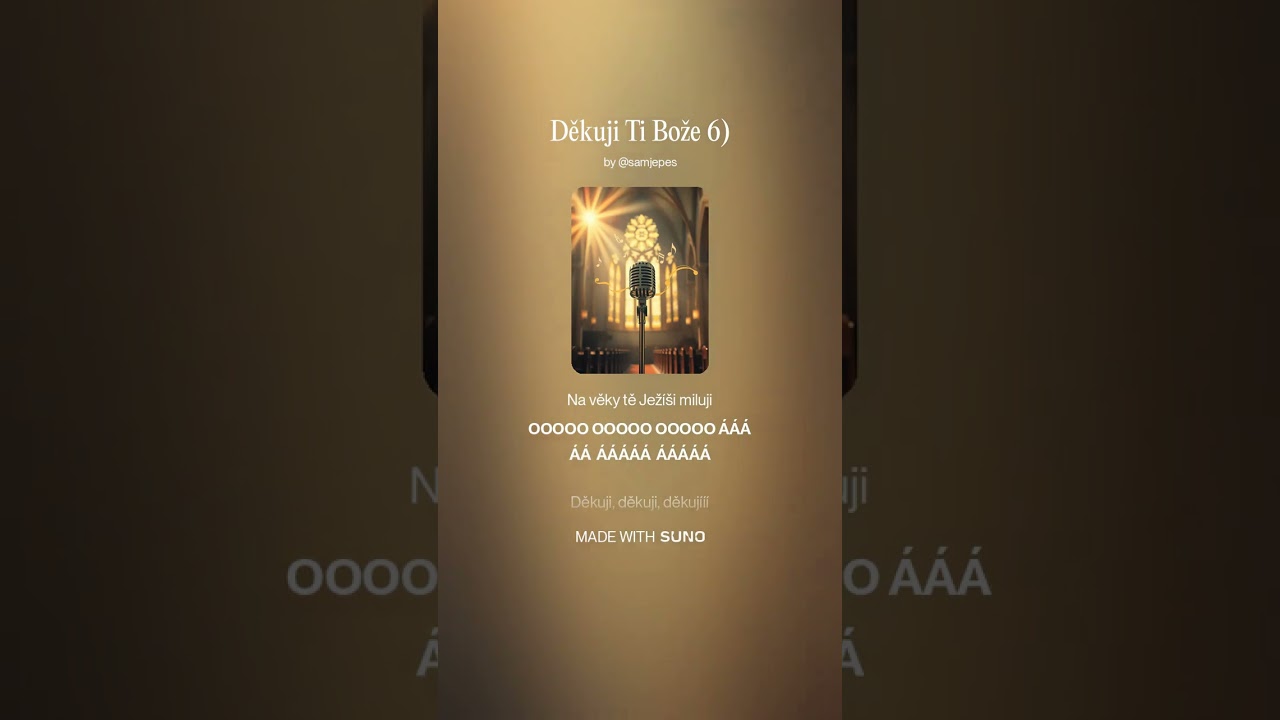 Děkuji Ti Bože 6