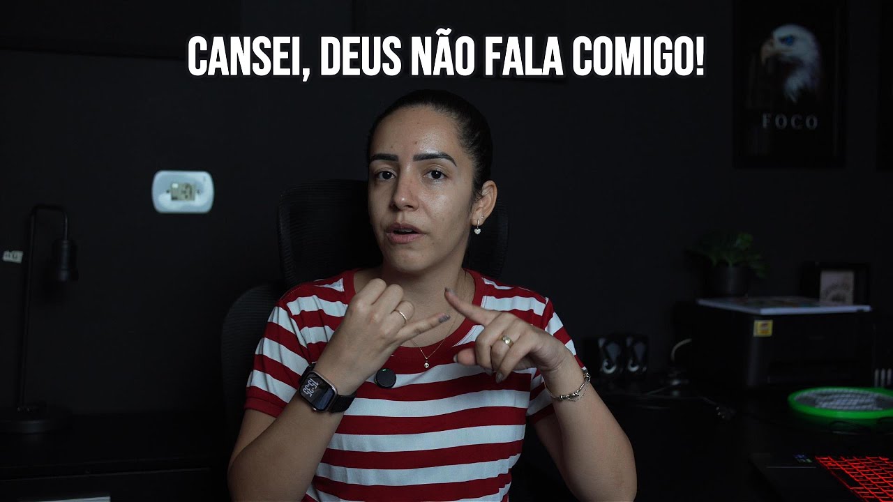 Porque Deus não fala mais comigo?
