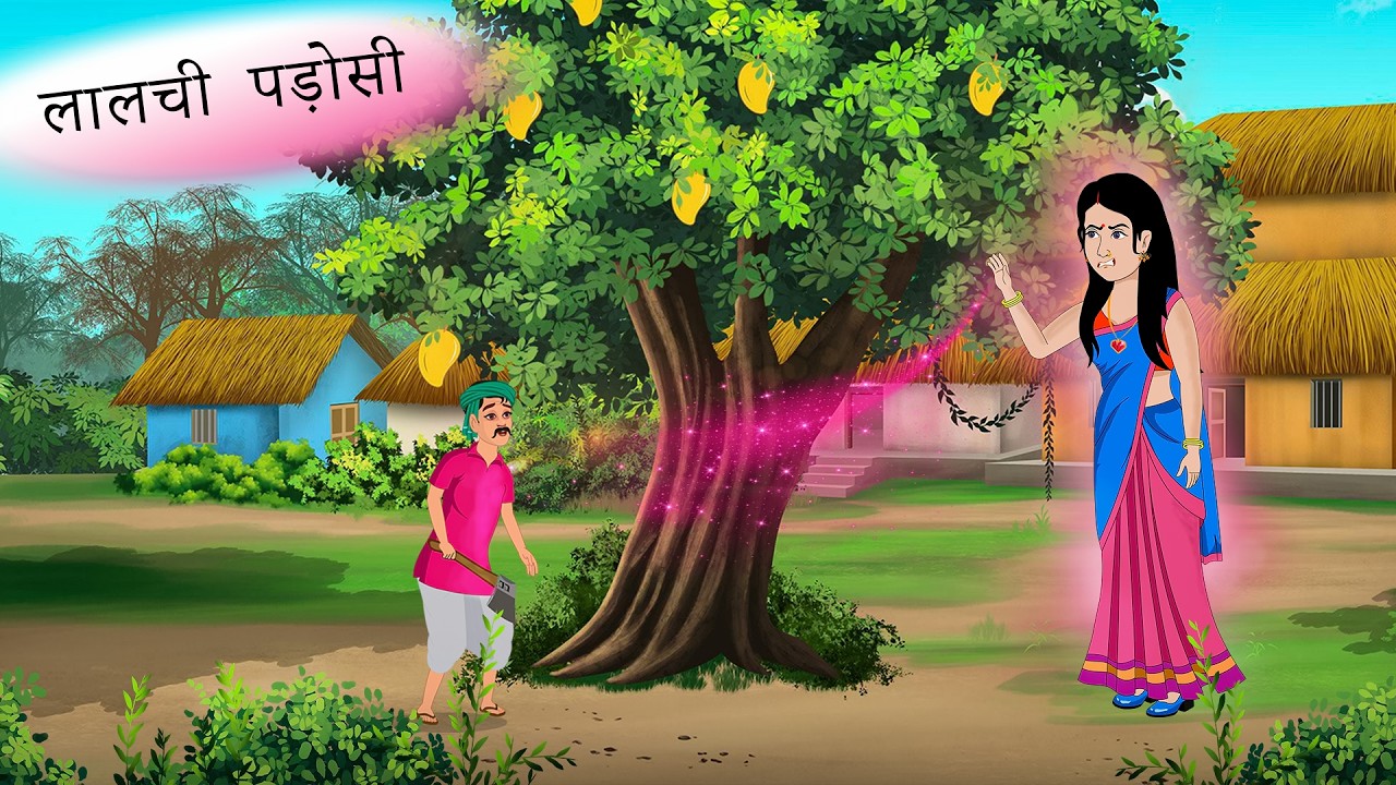 गरीब लड़के को मिला जादुई बीज। | Moral stories | Hindi cartoon story | hindi kahaniya