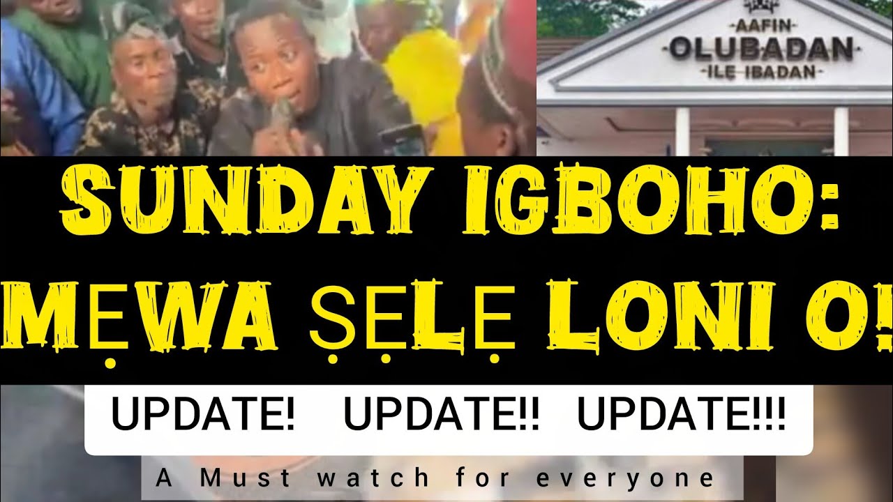 SUNDAY IGBOHO DE!😳 IBERU DE BA FULANI O! IROYIN AYO RE O, IPINLE IBADAN TIN BỌ LỌNA. BI ỌRỌ SE JE RE