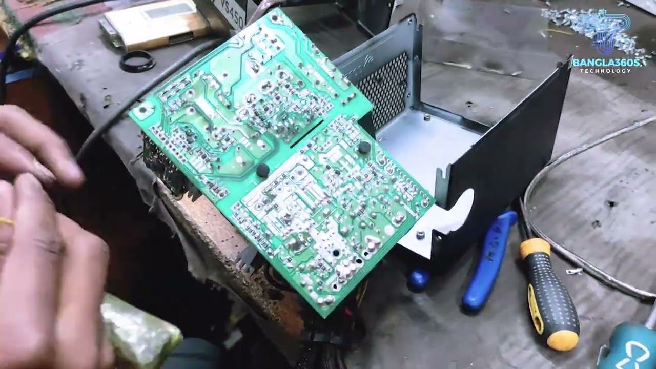 How to Repair Corsair VS 450 Power Supply NO Power Repaor FXT