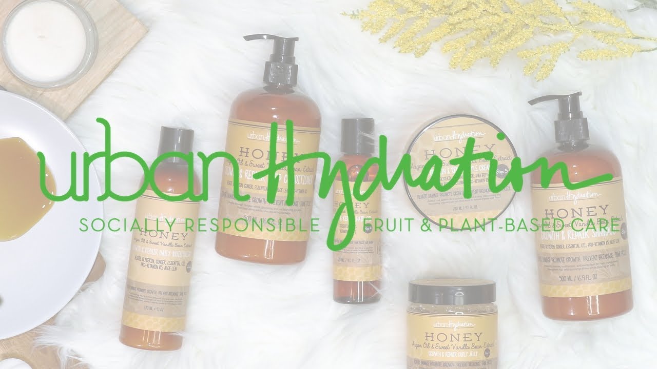 Urban Hydration x Honey Growth & Repair Hair-care