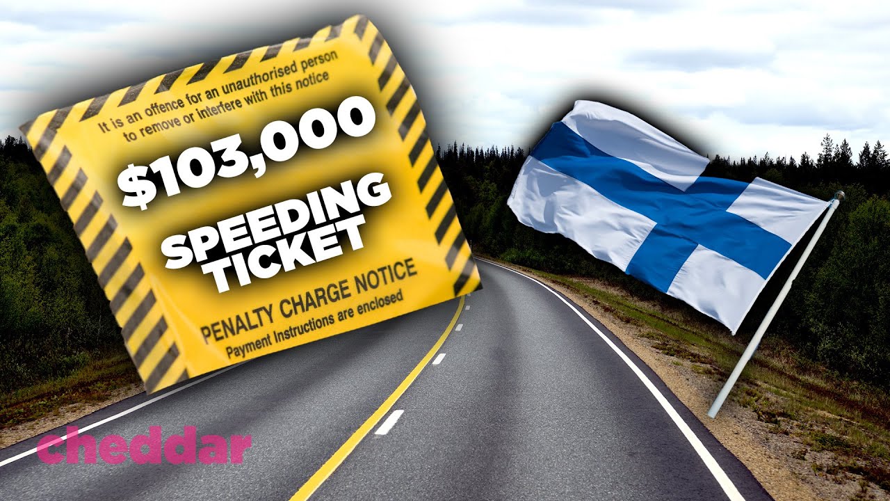 Why Finland Has $100,000 Speeding Fines - Cheddar Explains