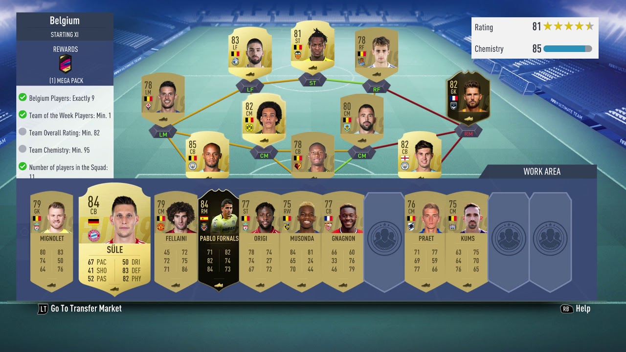 FUT 19 - SBC - POTM September - Eden Hazard - Belgium - 2 ways to complete: cheap or no loyalty