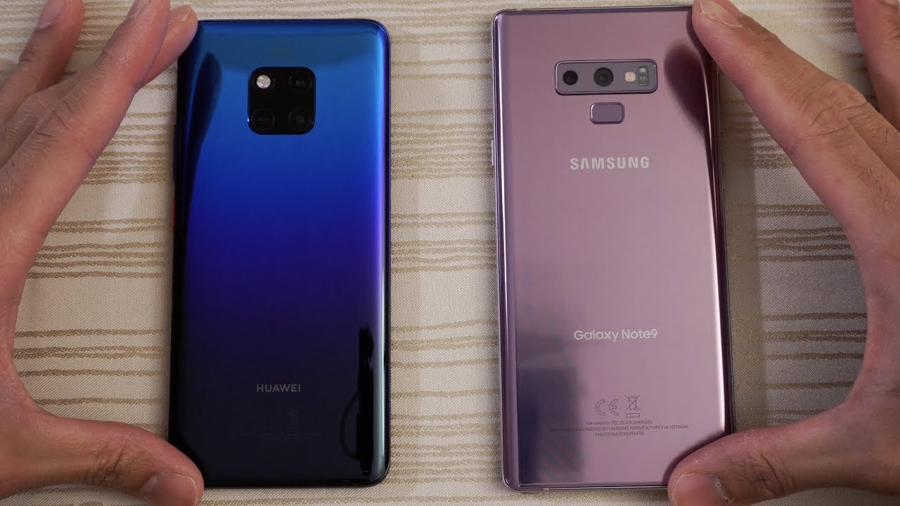 Huawei Mate 20 Pro vs Samsung Note 9 - Speed Test!