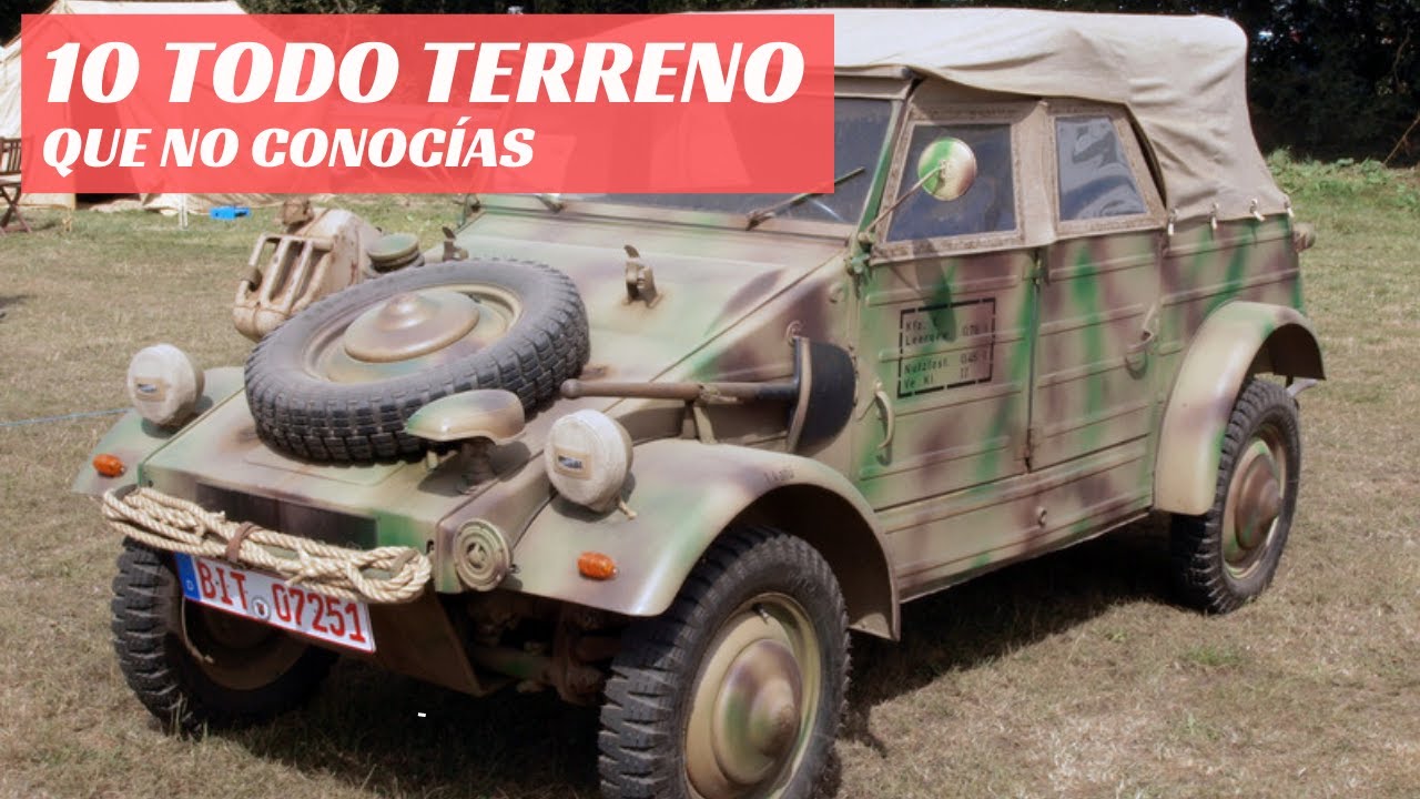 Coches Raros y originales: 10 Todo Terreno que no conocías
