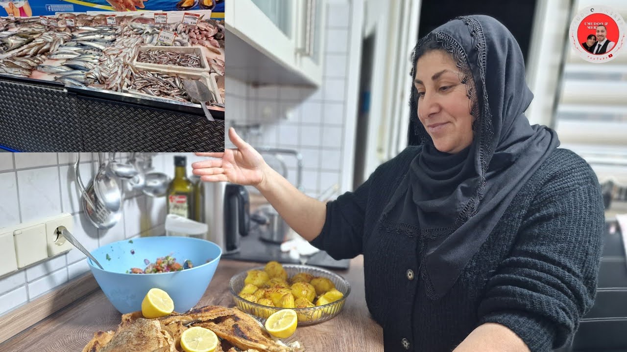 EMOTIONALES GESPRÄCH|| FISCH ZUBEREITEN MERYEMSKÜCHE ❤️😍💯