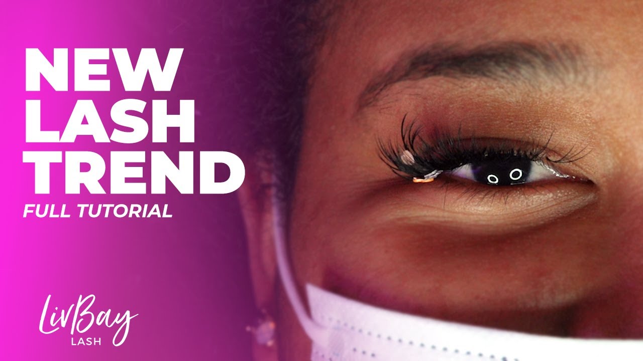 💖 New Lash Trend 💖  - How to apply lash decals - Lash Artist Tips and Tricks
