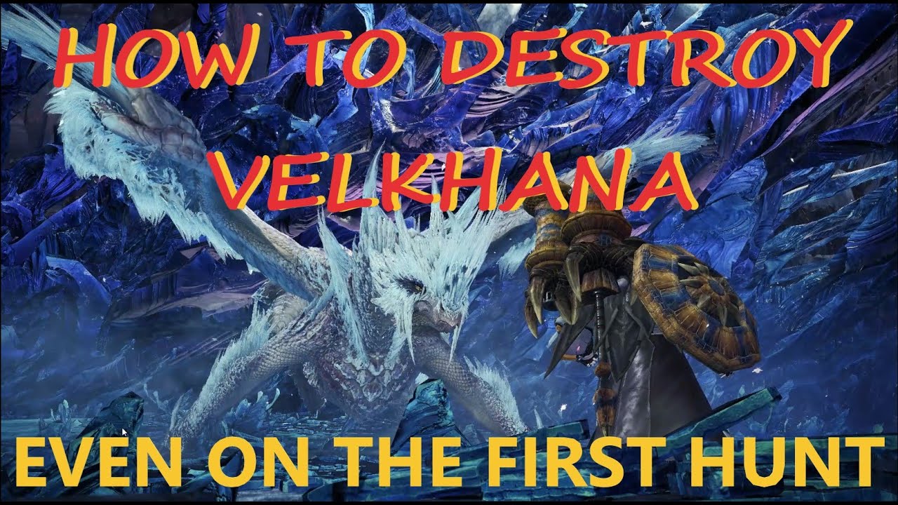 The Easiest Velkhana With Gunlance Hunting Guide