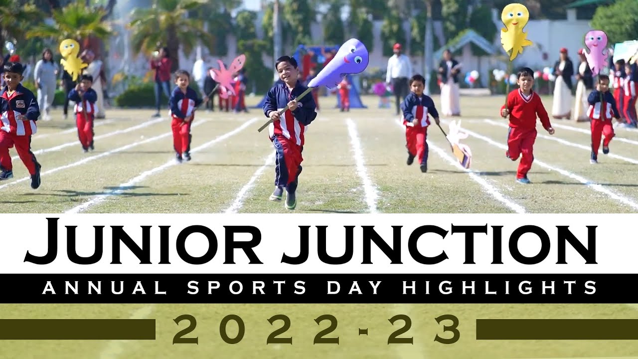 JUNIOR JUNCTION | Highlights of Annual Sports Day | 2022-23 | Gold Roses | SaintMSGians