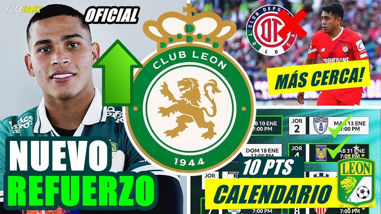 ✅🔥 JORDAN GARCIA es NUEVO PORTERO del CLUB LE&Oacute;N ✅ REFUERZO JUANPI DOMINGUEZ ? Fichajes Clausura 2026