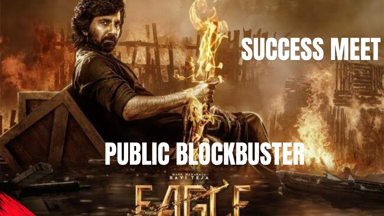 Eagle | Eagle Public Blockbuster Event | Mass Raja RAVI TEJA | Eagle success meet | Harish Shankar
