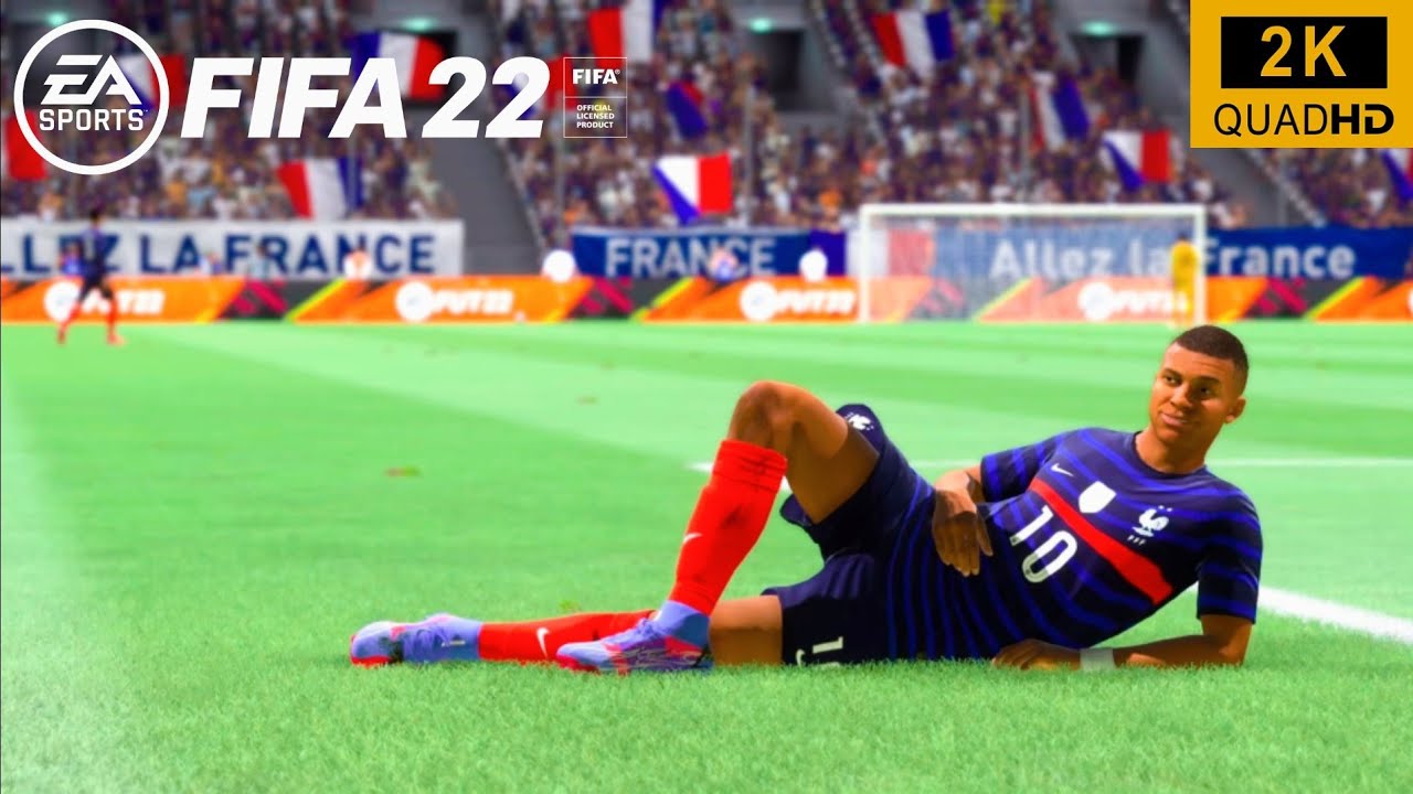 FIFA 22 - France vs. Denmark | UEFA Nations League 2022 PC GAMEPLAY