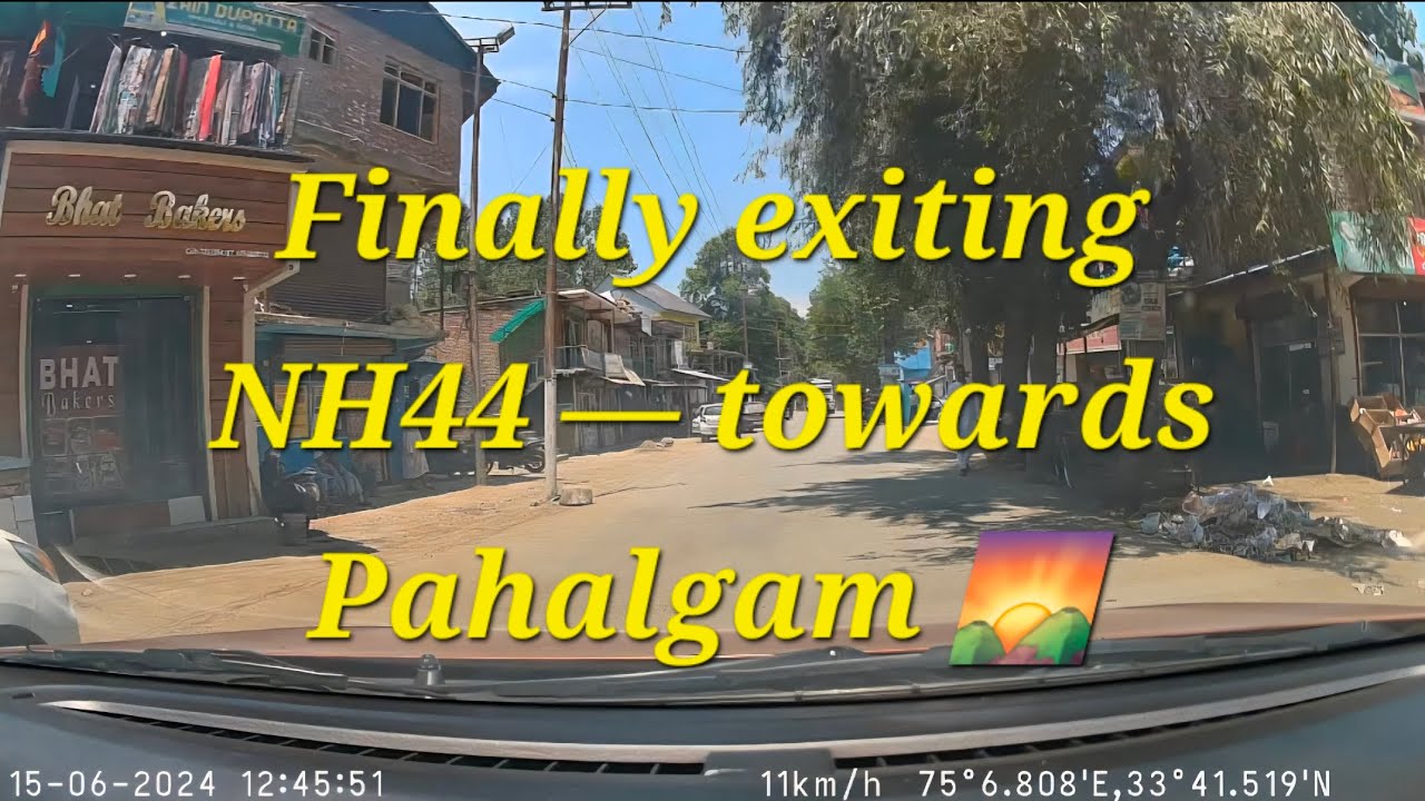 Kashmir Unfolding Frame by Frame - Udhampur to Yanner (Pahalgam) | Roadtrip I Baleno | Part 9