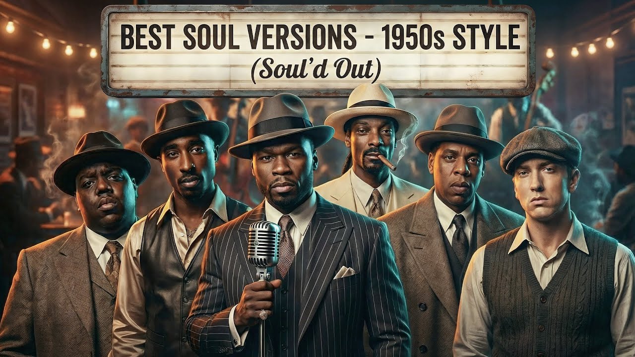 1950s Retro Soul Mix – Hip Hop Hits Reimagined as Classic Soul