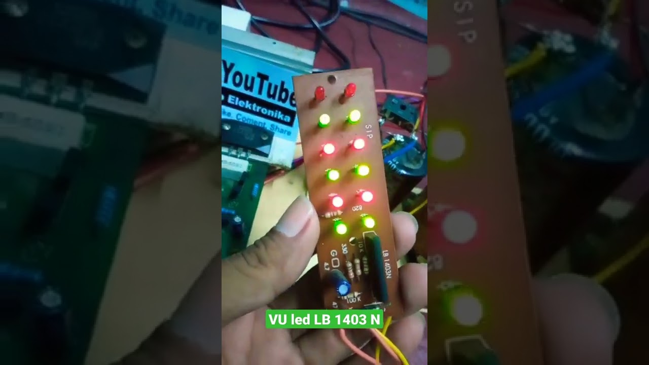 VU led display ic LB 1403 N #shorts