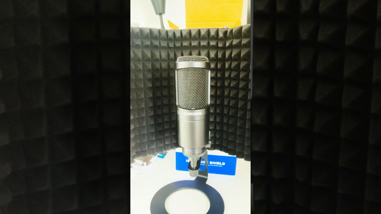 Aokeo Mic Isolation Shield Unboxing 🎤 | Quick Look for Home Studio Setup