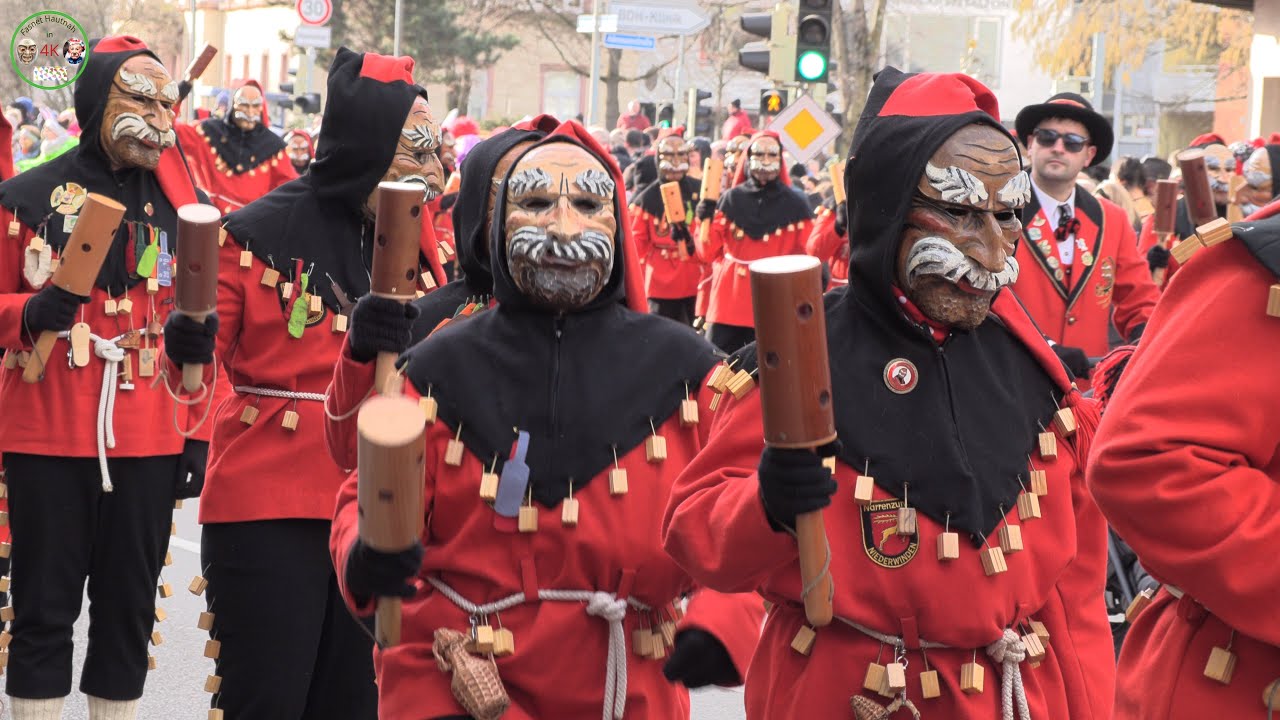 Fasnet, Narrentreffen in Waldkirch Teil1