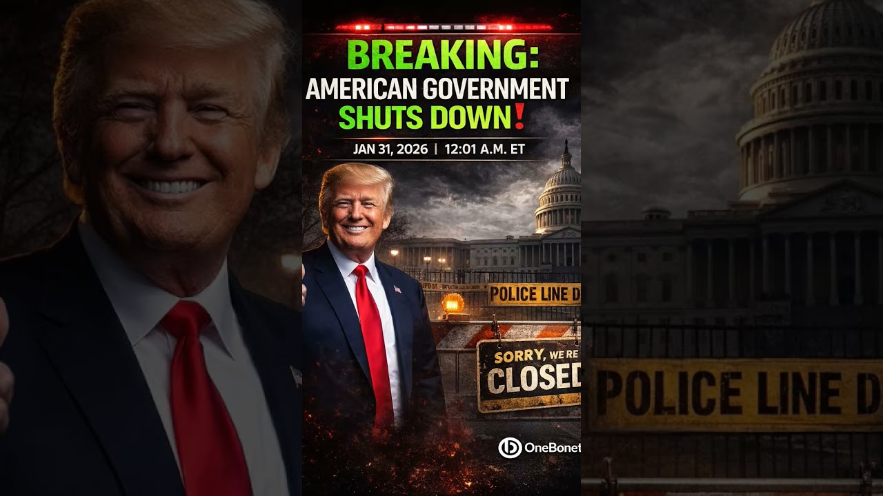 Trump Era Turmoil? 🚨 US Government Shutdown