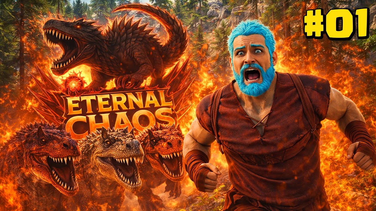 INÍCIO NESSE MOD ÉPICO! ARK ETERNAL CHAOS - #01