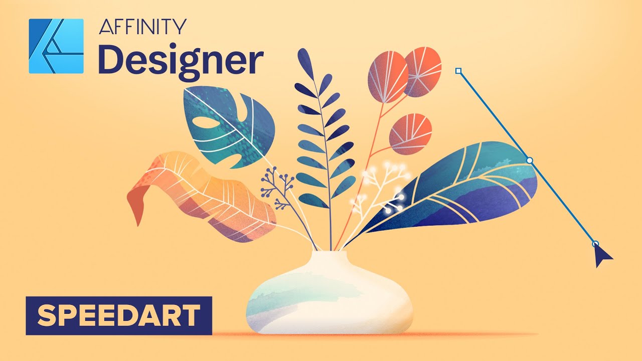 Flower bouquet Illustration [process] vector art in Affinity Designer