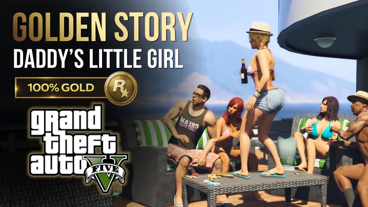 GTA V Mission #8: Daddy's Little Girl (100% Gold Medal + Free AIM)