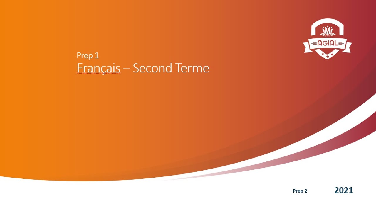 -Prep 1 - Française - unite 4 - Lecon 1 - Compréhension