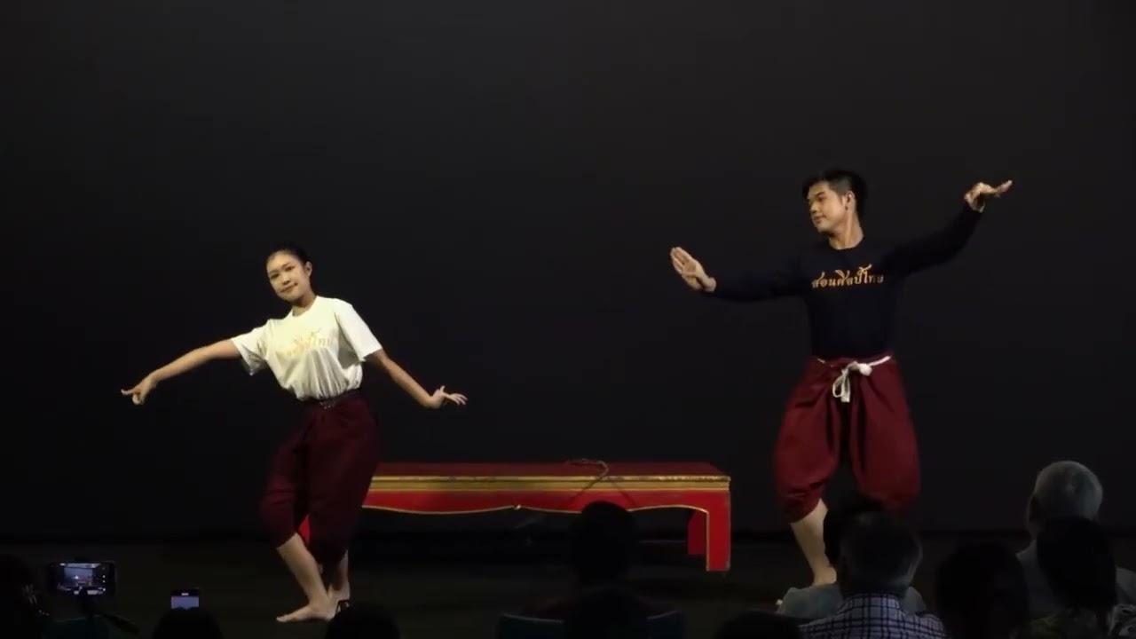 การแสดงชุด ทศกัณฐ์เกี้ยวนางเบญกาย (กลุ่มผู้เรียนโขนยักษ์ ละครนาง)
