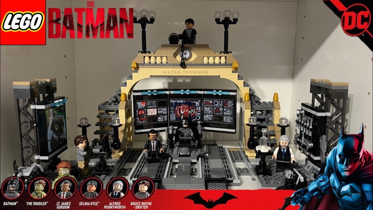 LEGO DC 76183 Batcave The Riddler Face-off Review (The Batman)