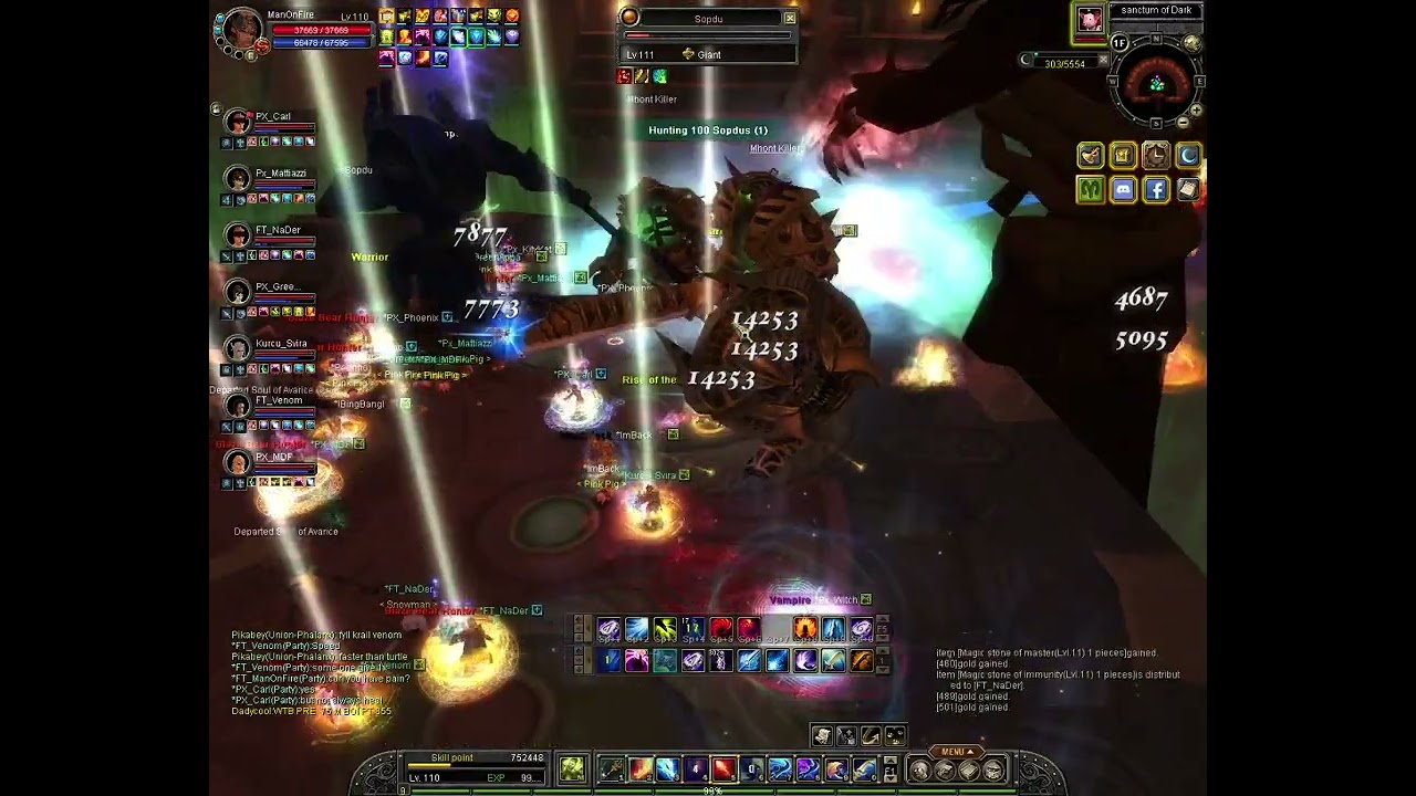 defeating Seth, the hardest unique ever made on silkroad online and the most challenging.