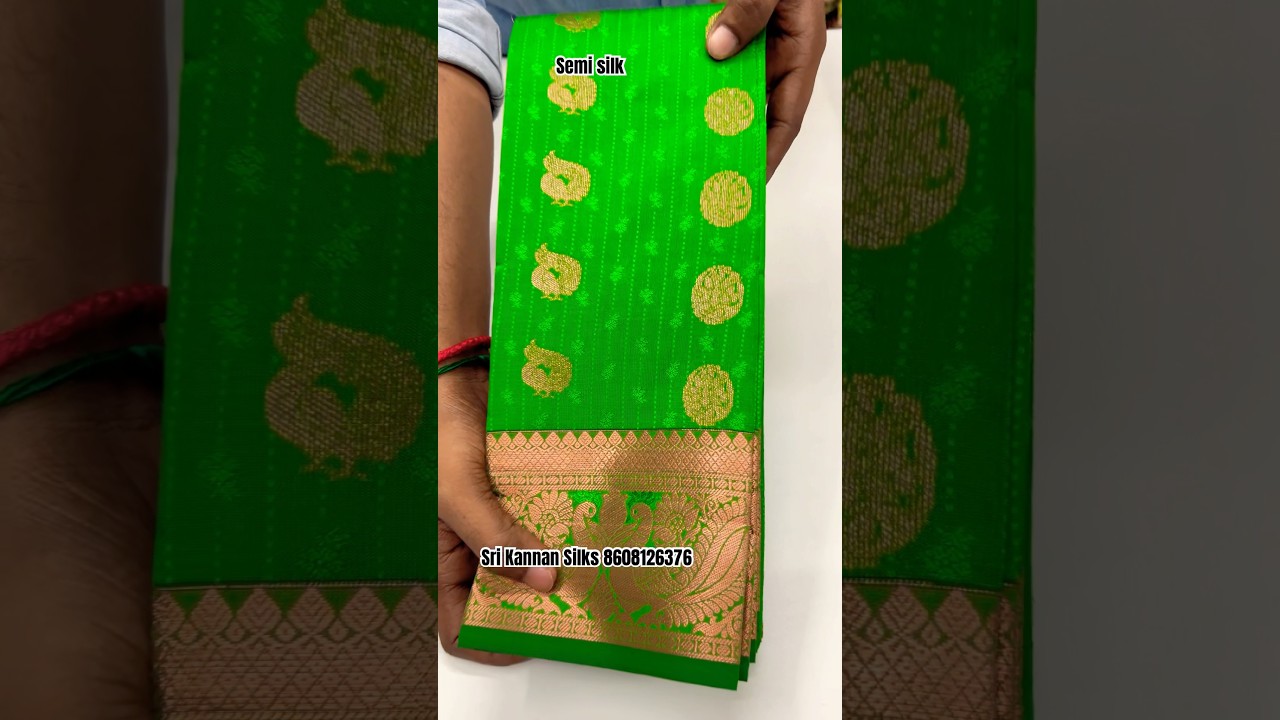Order 8608126376 /Salem Elampillai&rsquo;s Semi silk saree / Wholesale Price in online shopping #semisilk