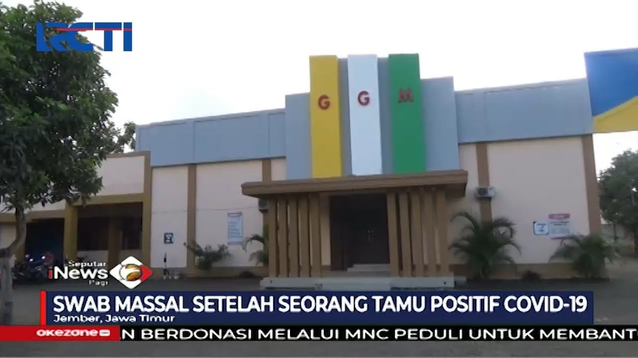 Satgas COVID-19 Gelar Tes Swab Massal Tamu dan Karyawan Hotel di Jember #SIP 07/08