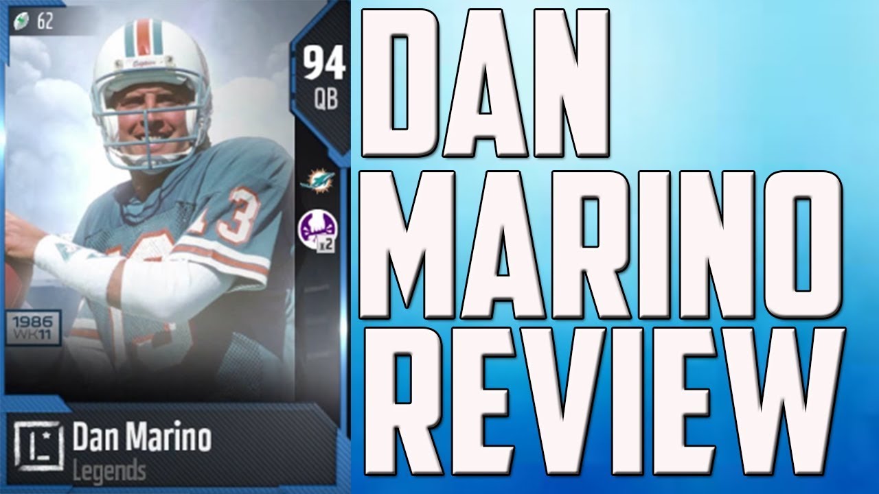 How Good is 94 Overall Dan Marino? MUT 18 Player Review