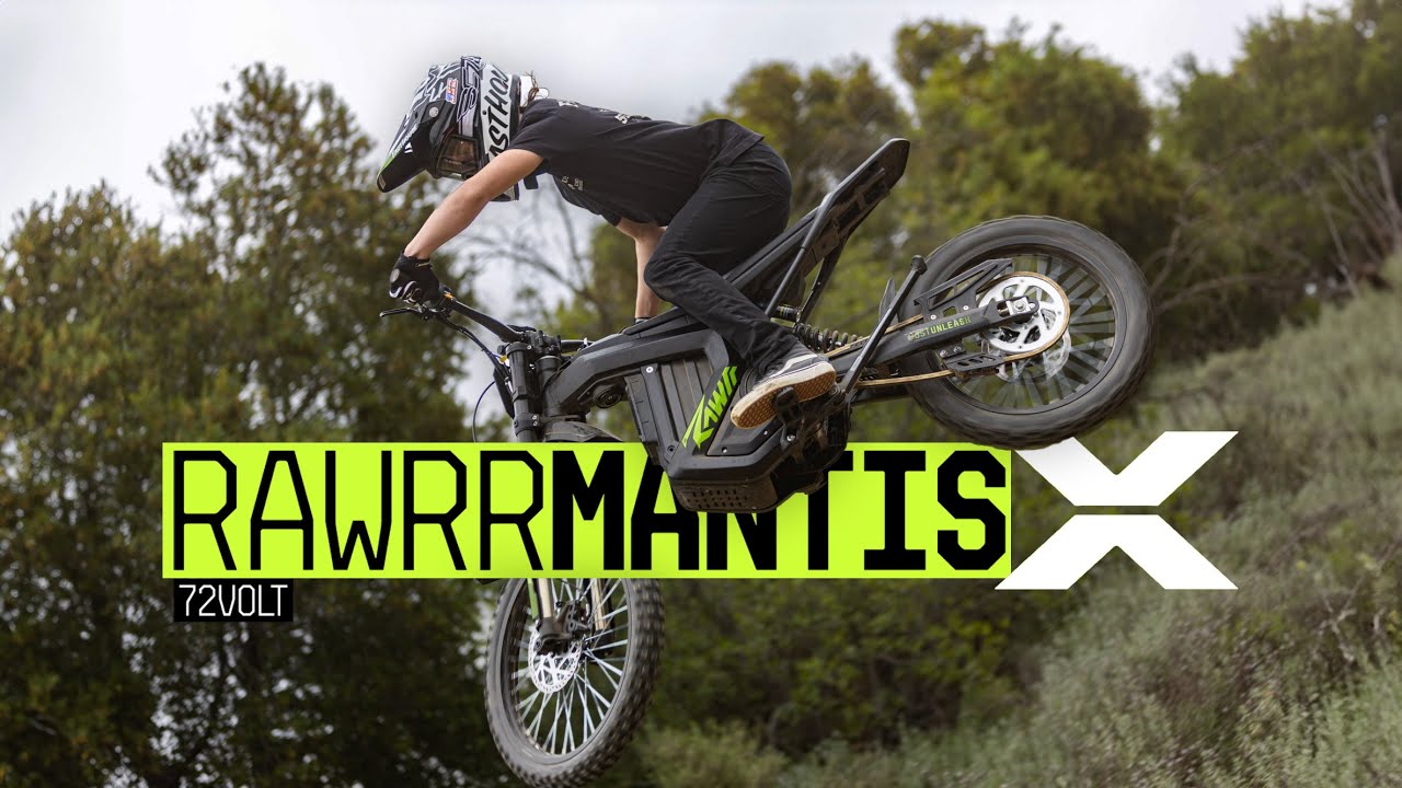 OFF-ROAD MISSILE: The Rawrr Mantis X