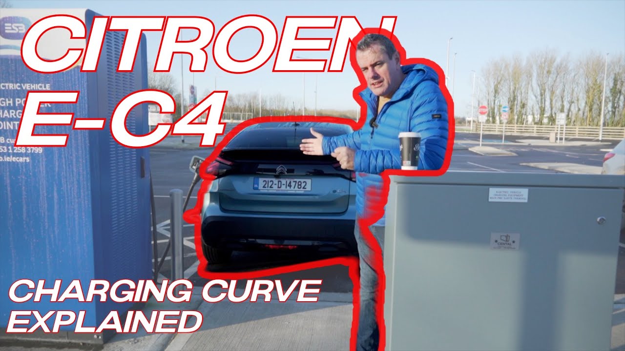 Citroen E-C4 - affordable electric and what is a charging curve for electric cars?