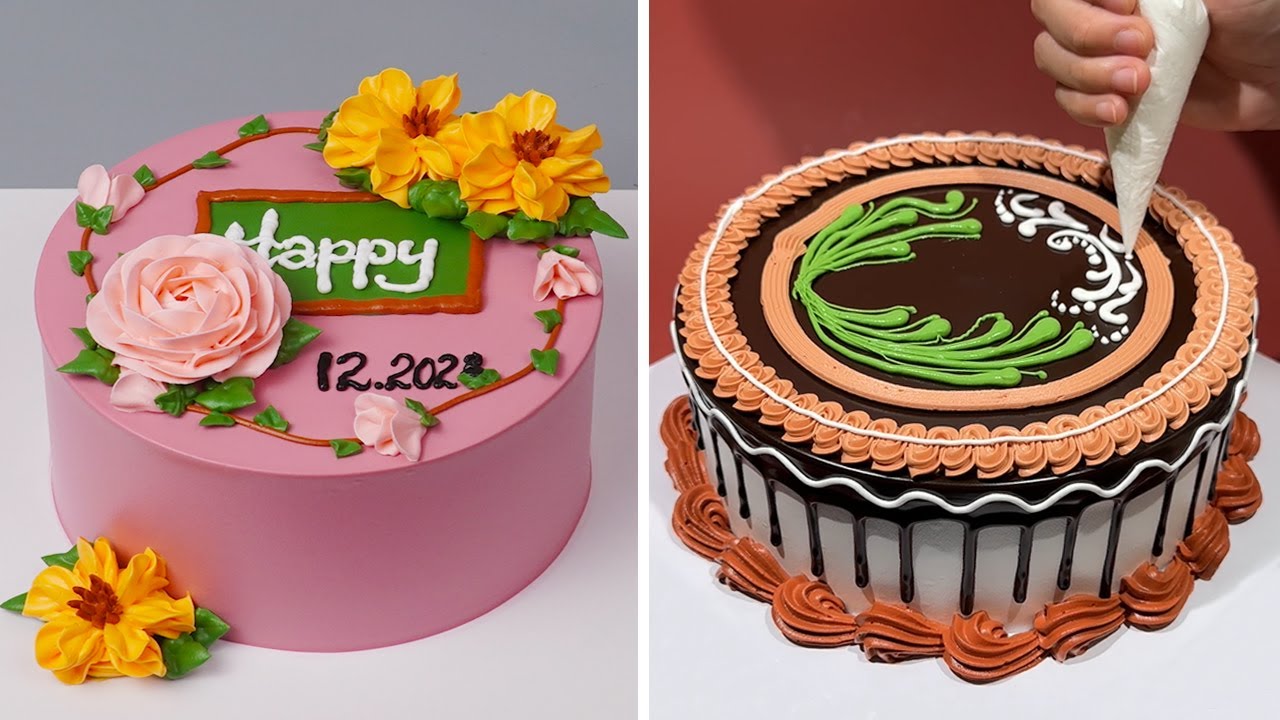 Beautiful Expert Cake Decorating Skills for Occasions | Most Satisfying Chocolate Cake Recipes