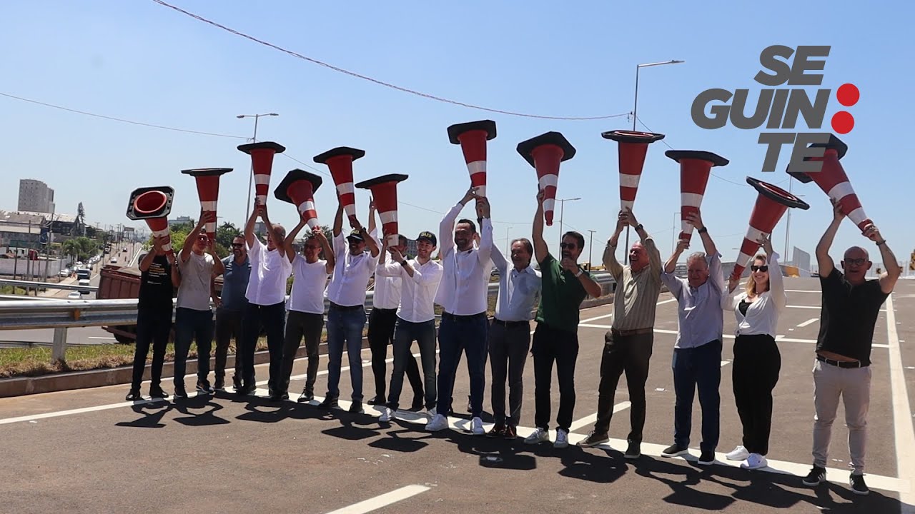 SEGUINTE TV | Governador inaugura em Gravataí complexo viário da ERS-118