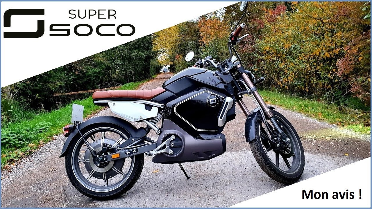 Taka rouler en moto électrique (Super Soco TC)