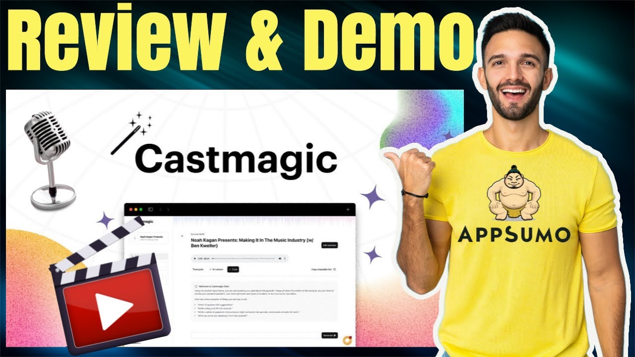 Castmagic Demo | Faster Repurposing Tool!🔥🔥