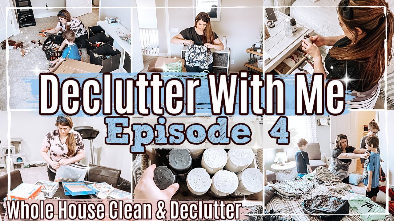 MASSIVE! WHOLE HOUSE DECLUTTER WITH ME (before moving) ✻ DECLUTTER ORGANIZE & CLEAN WITH ME 2021