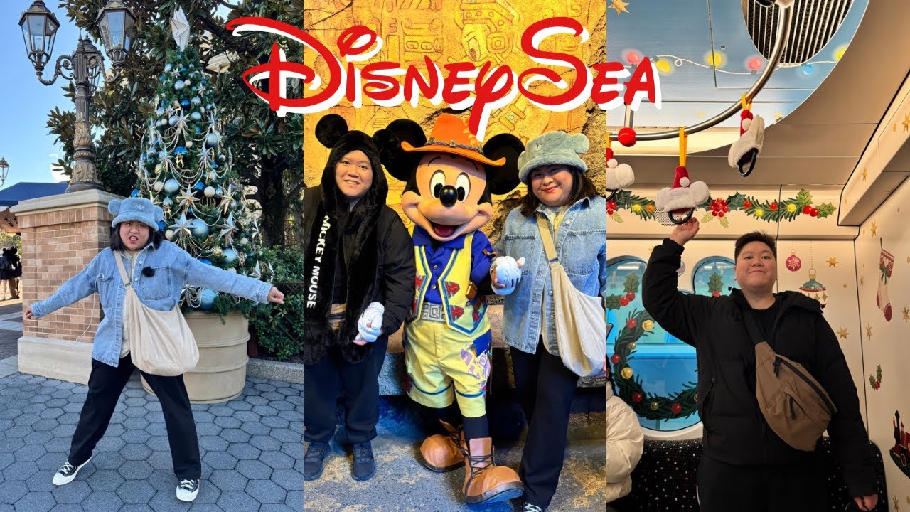 TOKYO DISNEYSEA CHRISTMAS EDITION PART I - JANNAVLOGS
