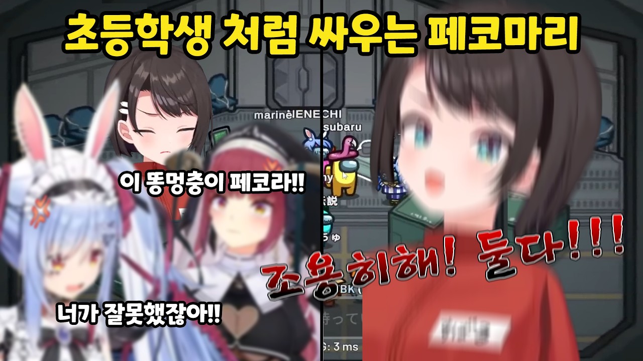 페코마리를 화해시키는 방법《호쇼 마린/우사다 페코라/오오조라 스바루/모모스즈 네네/홀로라이브》