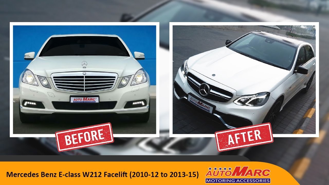 Mercedes Benz E-class W212 Facelift ( 2010-12 to 2013-15)
