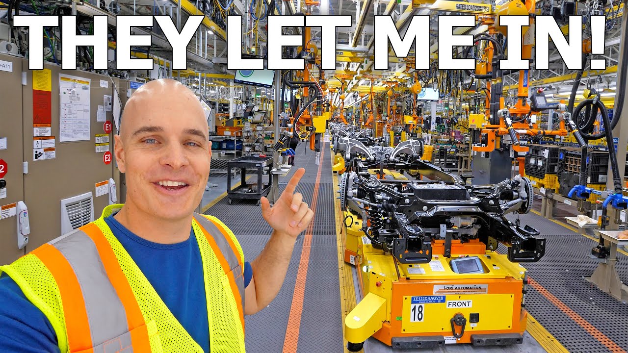 How to build a Ford F-150 Lightning? - Full Factory Tour!