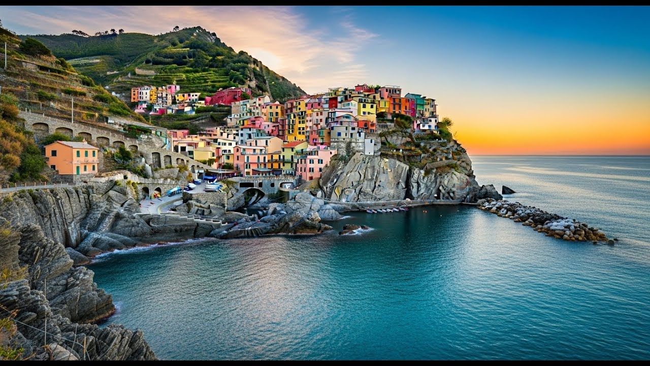 Golden Hour in Amalfi Coast – Relaxing Jazz Ambience 🌊