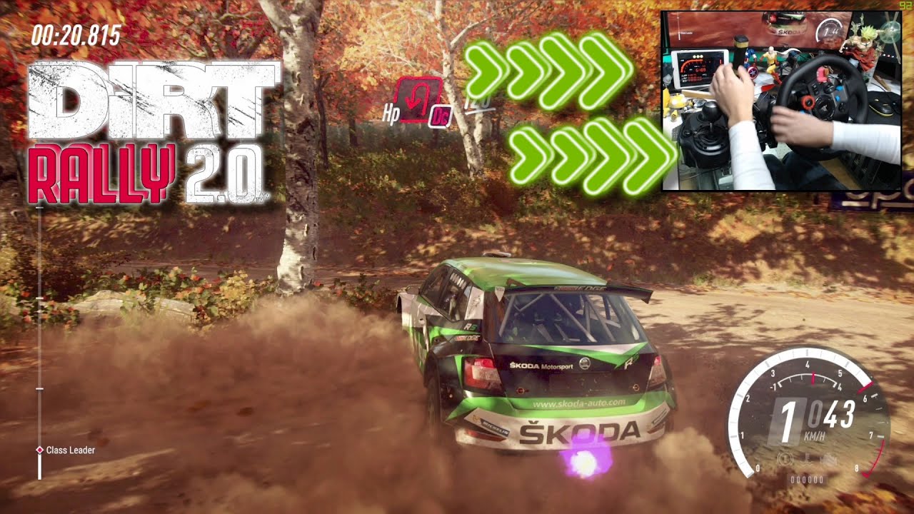 Škoda Fabia R5 USA / Logitech G29 DiRT Rally 2.0