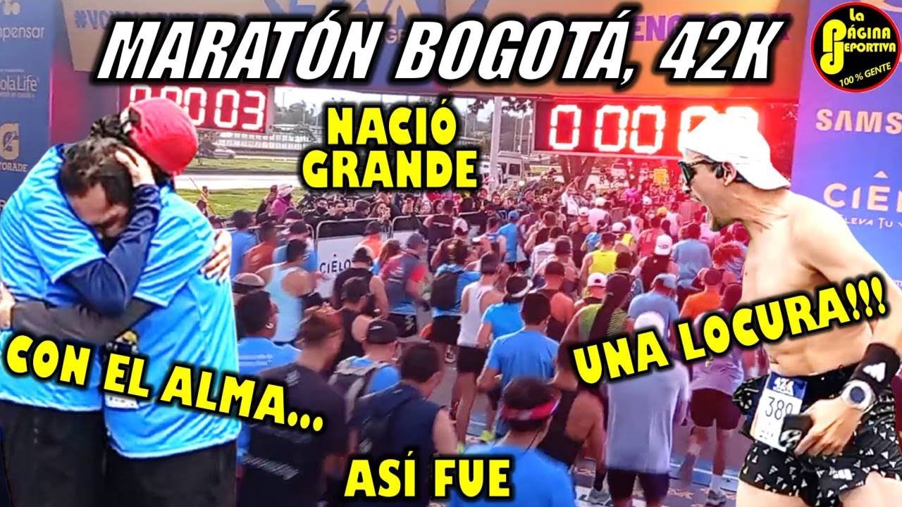 Maratón de Bogotá 42k VChallenges, así fue la primera versión. Hablaron los corredores