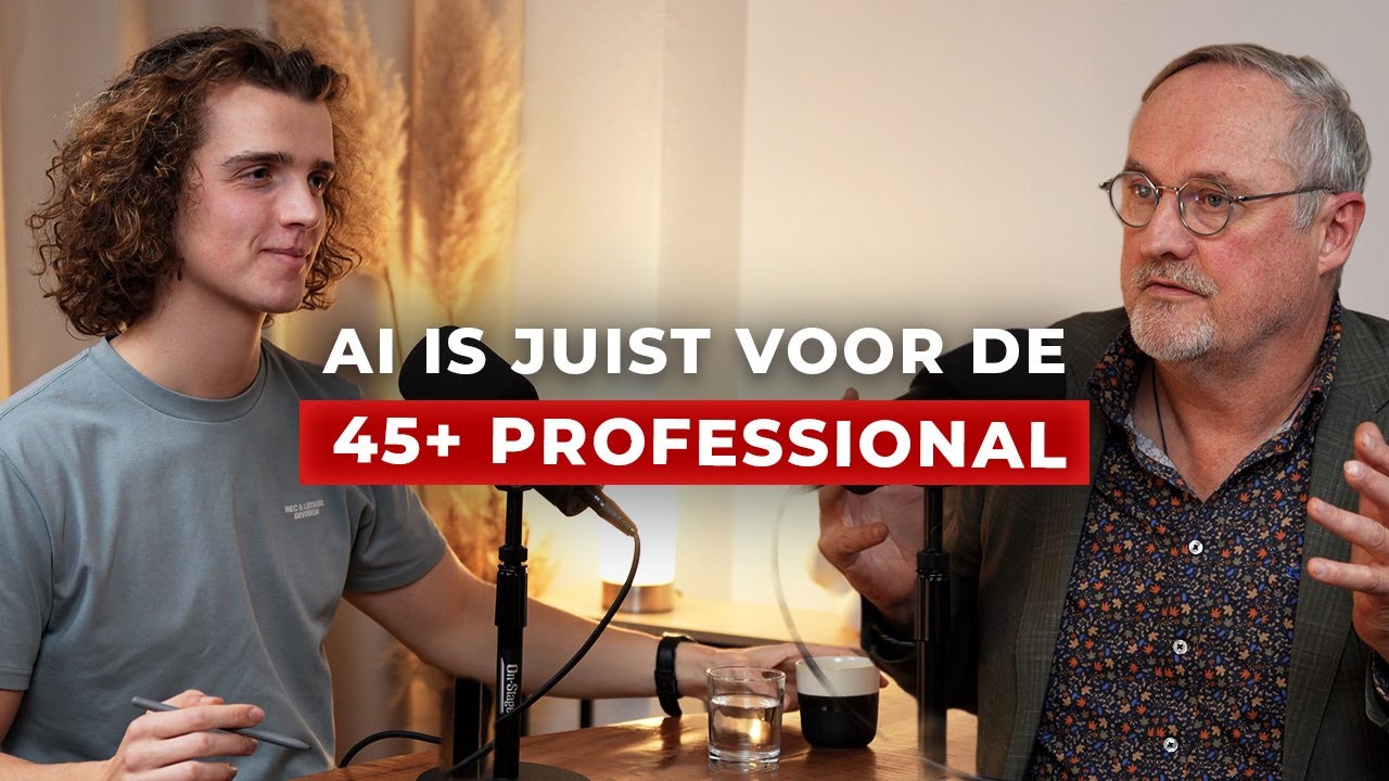 Van overbodig naar onmisbaar: wordt als 45+ professional relevanter dan ooit in het AI-tijdperk